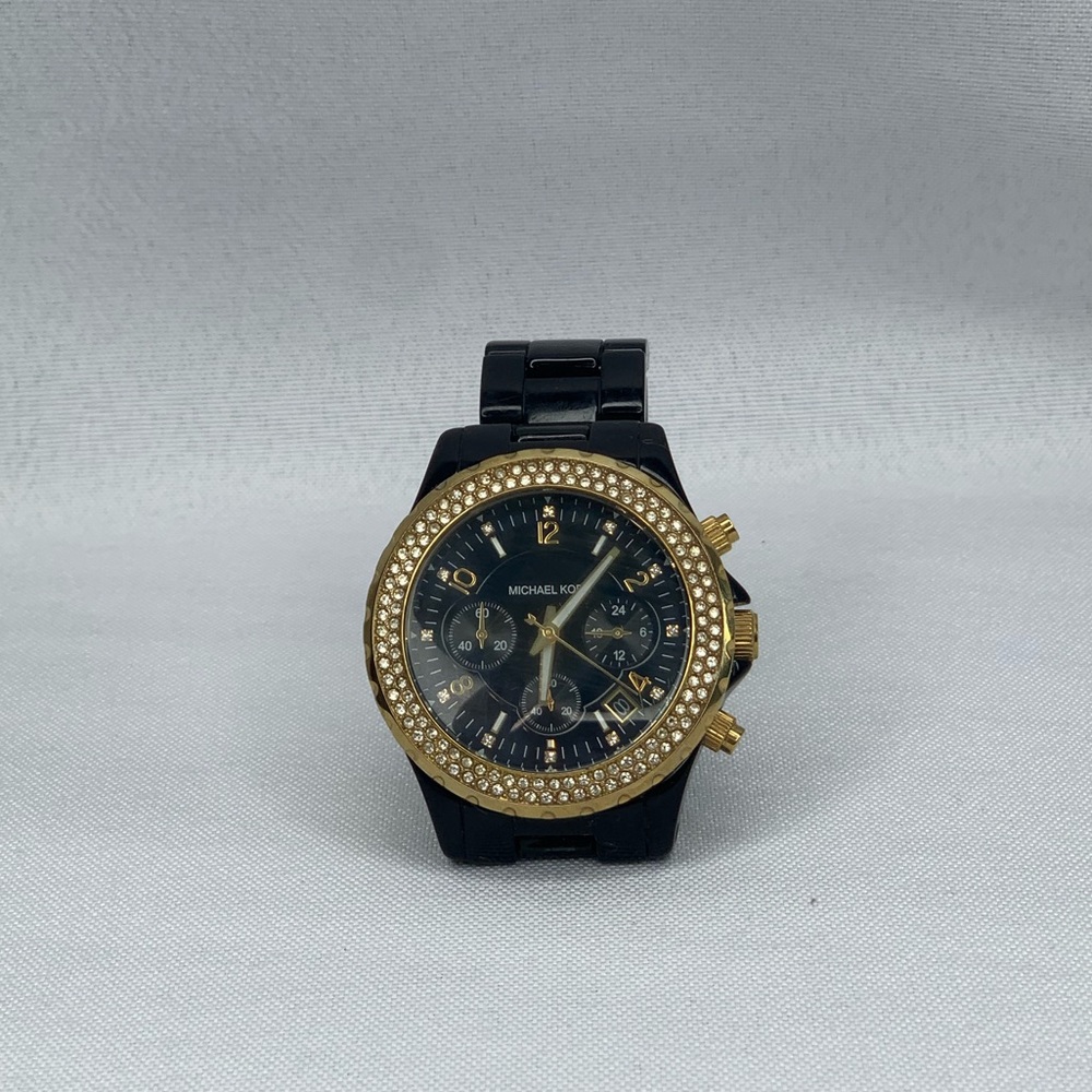 Micheal Kors Ladies Black Watch